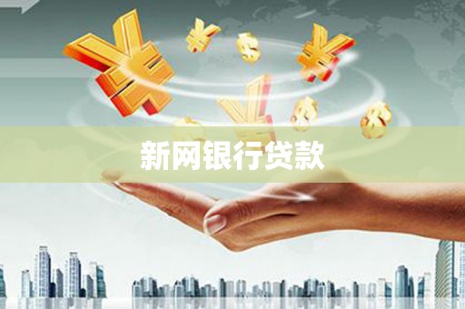 龙江新网银行贷款