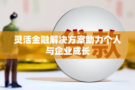 龙江灵活金融解决方案助力个人与企业成长