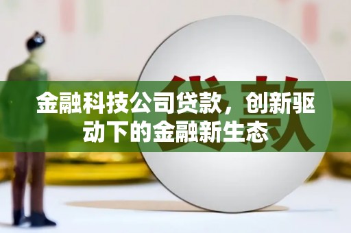龙江金融科技公司贷款，创新驱动下的金融新生态