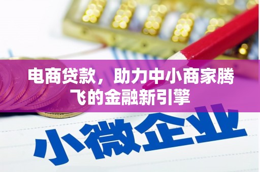 龙江电商贷款，助力中小商家腾飞的金融新引擎