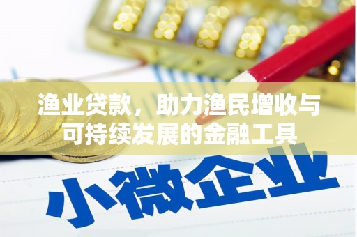 龙江渔业贷款，助力渔民增收与可持续发展的金融工具