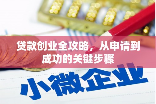 龙江贷款创业全攻略，从申请到成功的关键步骤