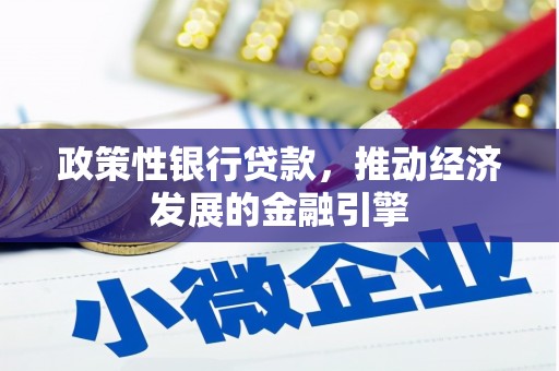 龙江政策性银行贷款，推动经济发展的金融引擎