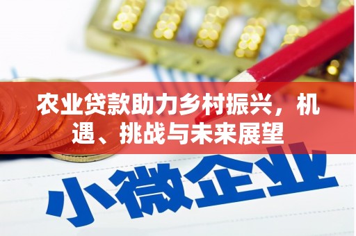 龙江农业贷款助力乡村振兴，机遇、挑战与未来展望