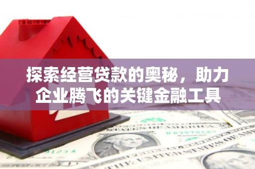 龙江探索经营贷款的奥秘，助力企业腾飞的关键金融工具