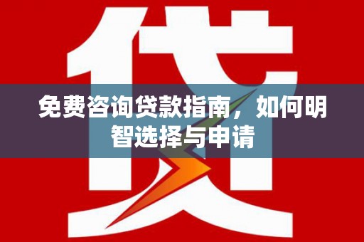 龙江免费咨询贷款指南，如何明智选择与申请