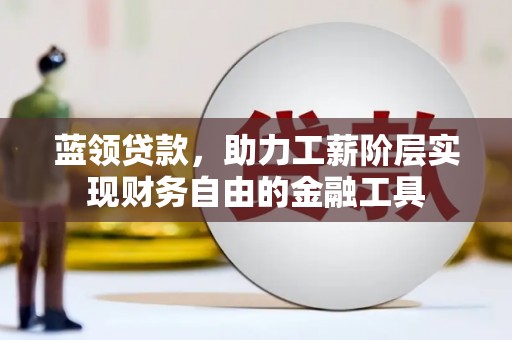 龙江蓝领贷款，助力工薪阶层实现财务自由的金融工具
