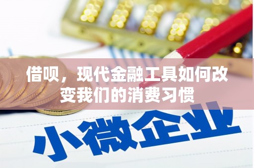 龙江借呗，现代金融工具如何改变我们的消费习惯