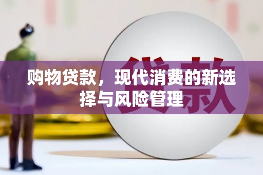 龙江购物贷款，现代消费的新选择与风险管理