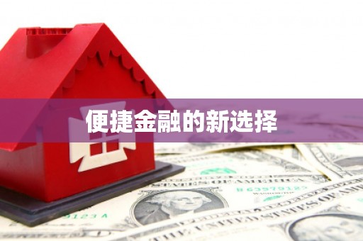 龙江便捷金融的新选择