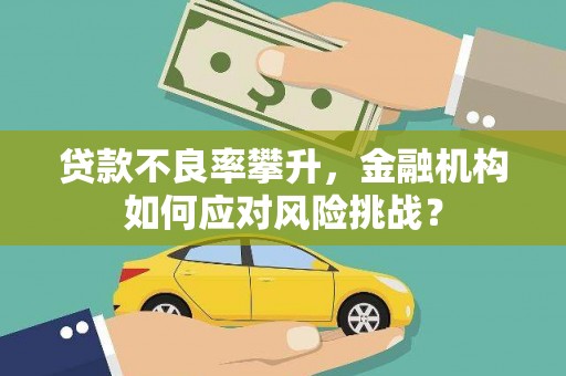 龙江贷款不良率攀升，金融机构如何应对风险挑战？
