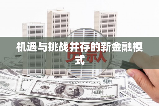 龙江机遇与挑战并存的新金融模式