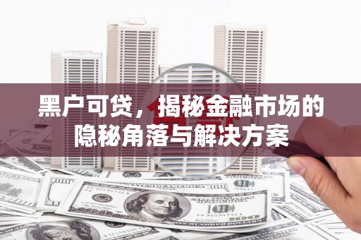 龙江黑户可贷，揭秘金融市场的隐秘角落与解决方案