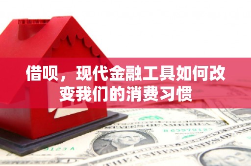 龙江借呗，现代金融工具如何改变我们的消费习惯