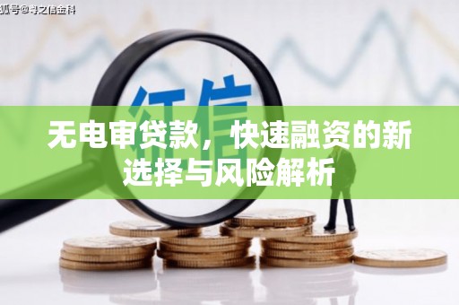 龙江无电审贷款，快速融资的新选择与风险解析