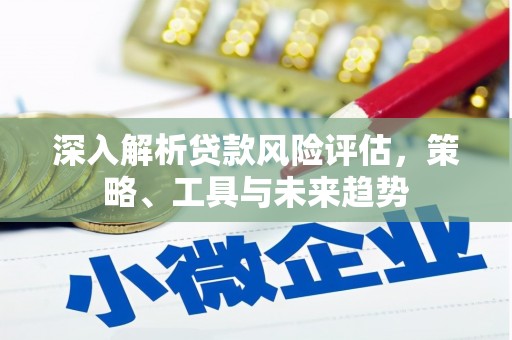 龙江深入解析贷款风险评估，策略、工具与未来趋势