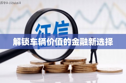 龙江解锁车辆价值的金融新选择
