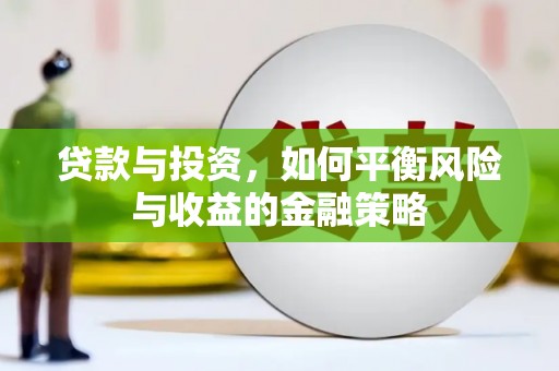 龙江贷款与投资，如何平衡风险与收益的金融策略