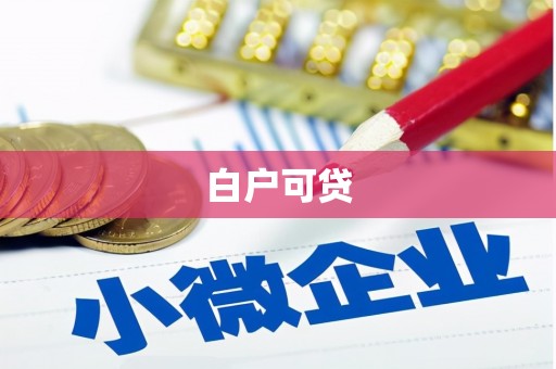 龙江白户可贷
