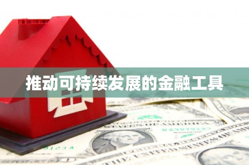 龙江推动可持续发展的金融工具