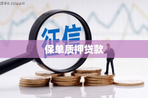 龙江保单质押贷款