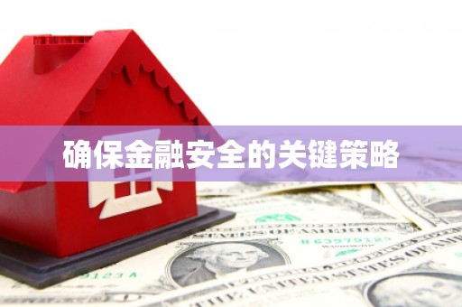 龙江确保金融安全的关键策略