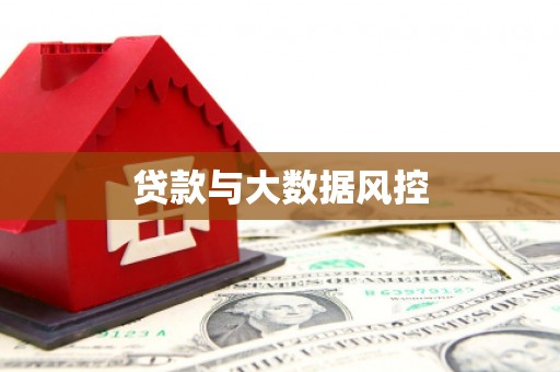 龙江贷款与大数据风控