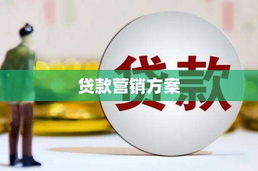 龙江贷款营销方案